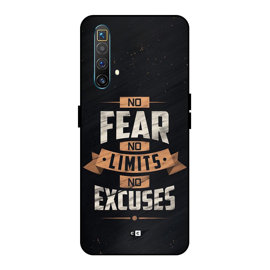 No Excuse Metal Back Case for Realme X3