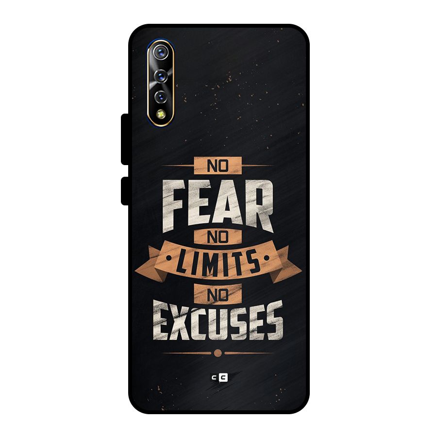 No Excuse Metal Back Case for Vivo S1