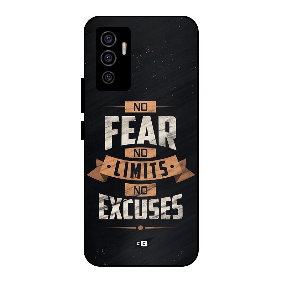 No Excuse Metal Back Case for Vivo V23e