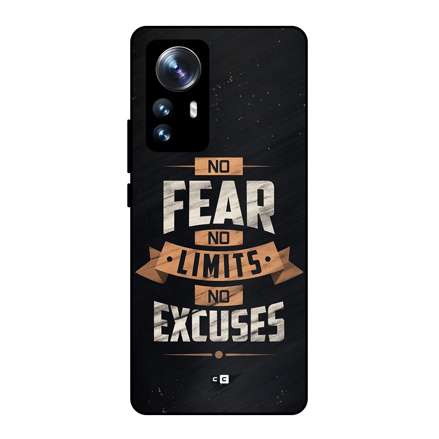 No Excuse Metal Back Case for Xiaomi 12 Pro