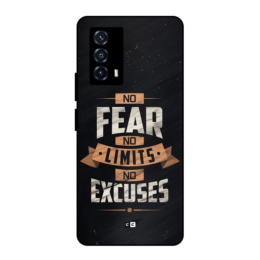 No Excuse Metal Back Case for iQOO Z5
