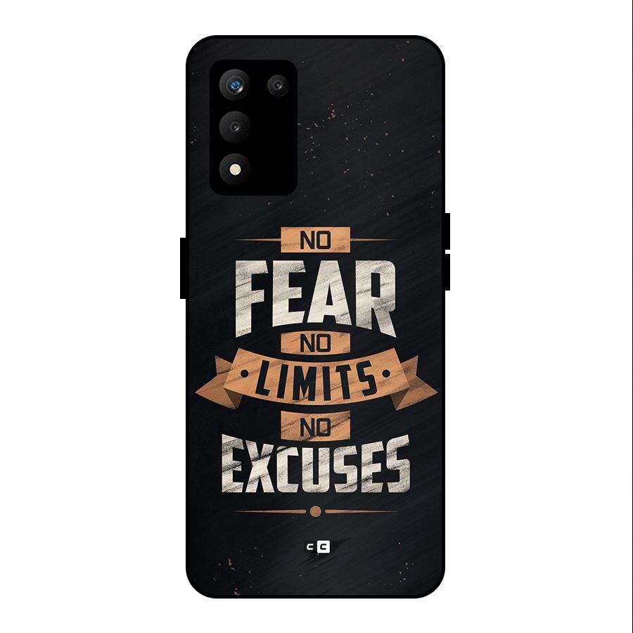 No Excuse Metal Back Case for realme 9 5G SE