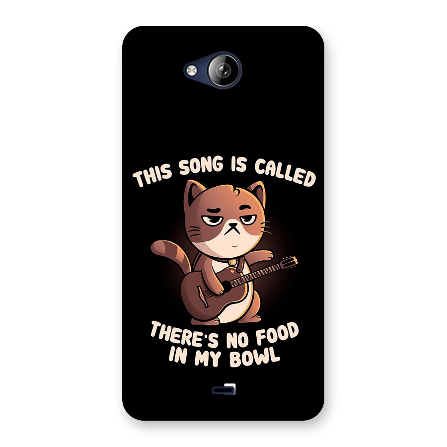 No Food in My Bowl Cat Back Case for Canvas Play Q355