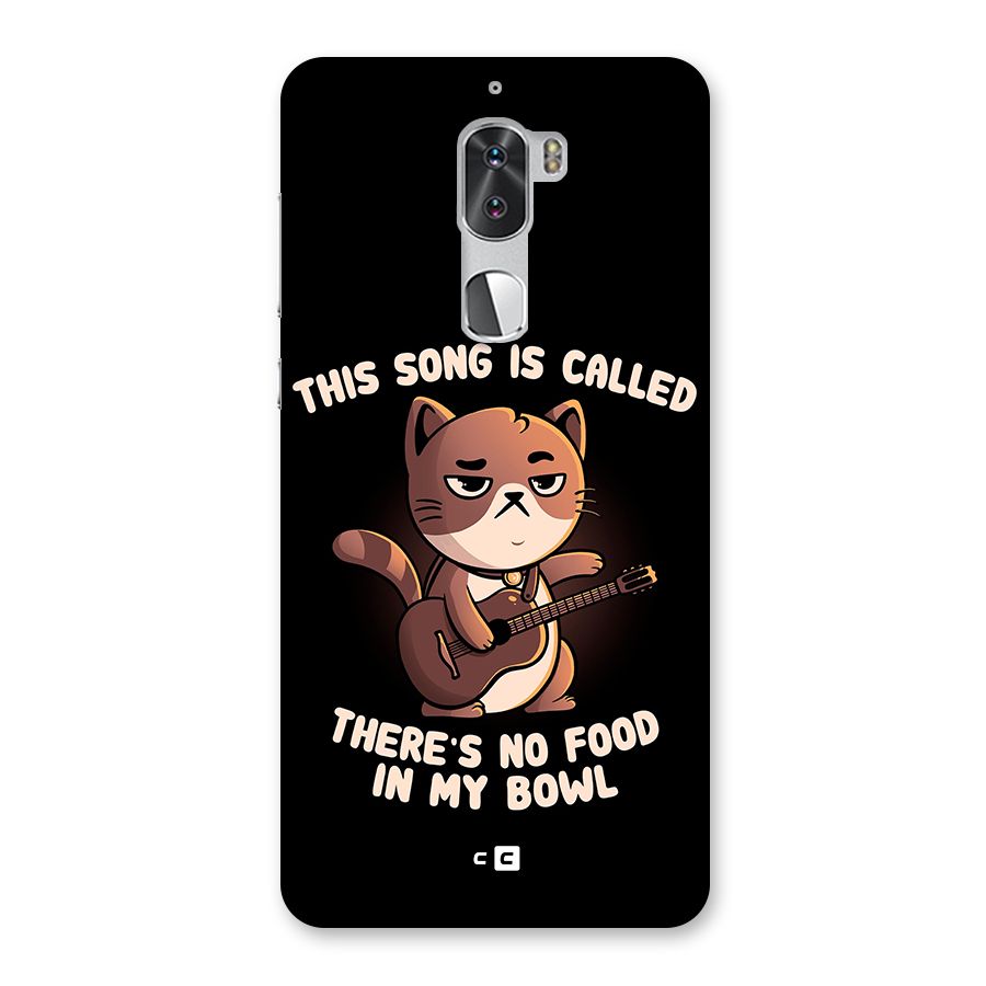 No Food in My Bowl Cat Back Case for Coolpad Cool 1