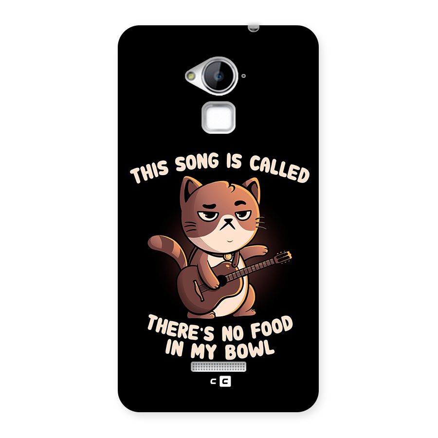 No Food in My Bowl Cat Back Case for Coolpad Note 3