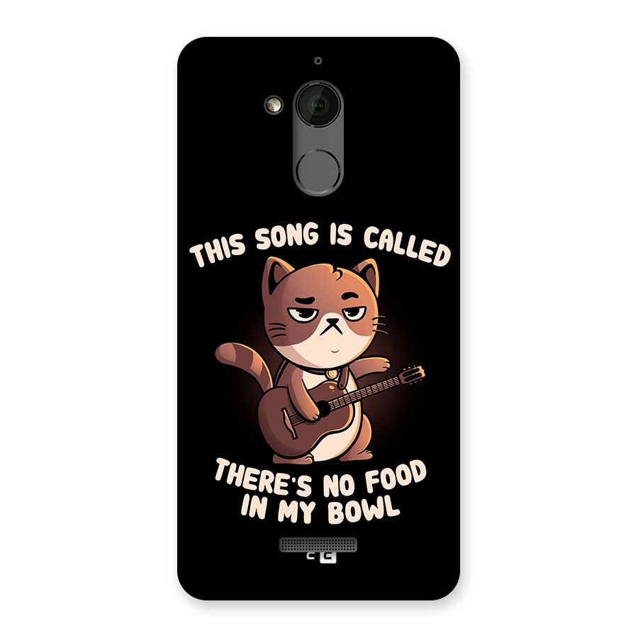 No Food in My Bowl Cat Back Case for Coolpad Note 5
