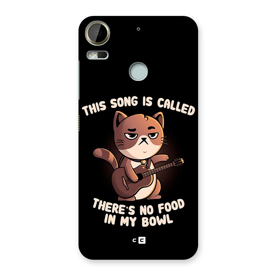 No Food in My Bowl Cat Back Case for Desire 10 Pro