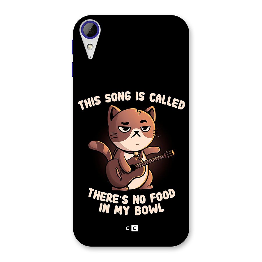 No Food in My Bowl Cat Back Case for Desire 830