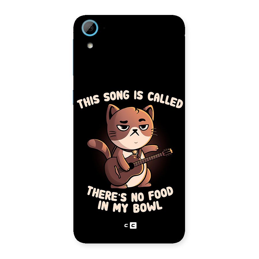 No Food in My Bowl Cat Back Case for HTC Desire 826