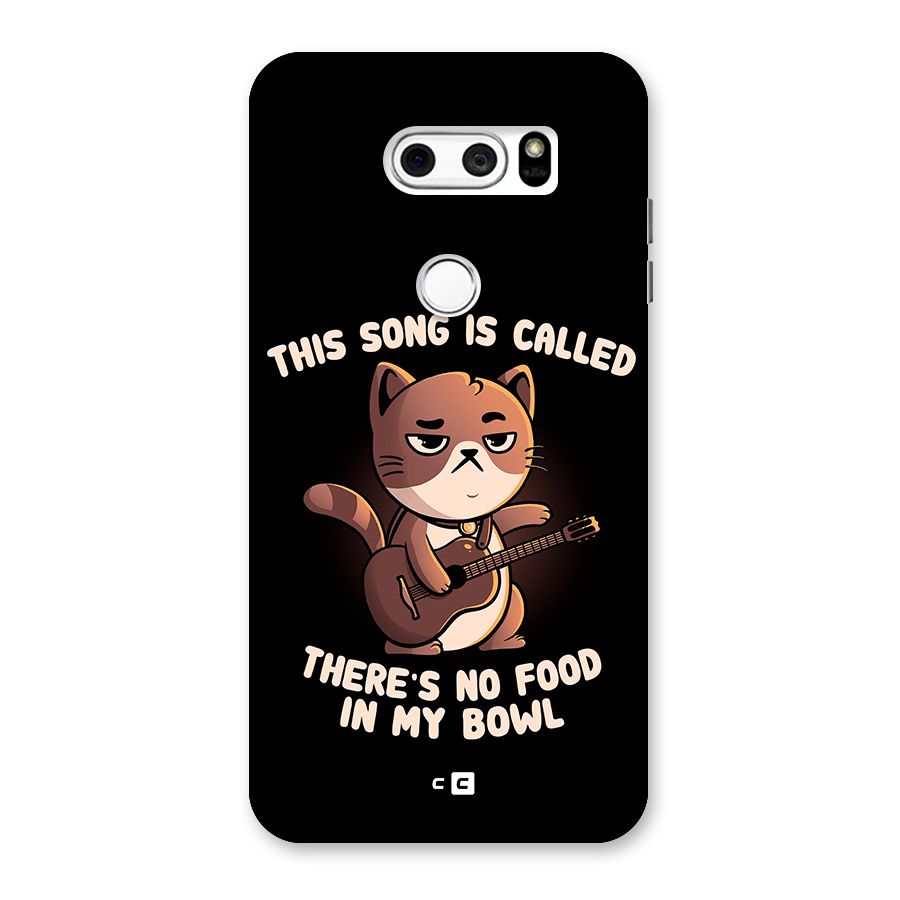 No Food in My Bowl Cat Back Case for LG V30