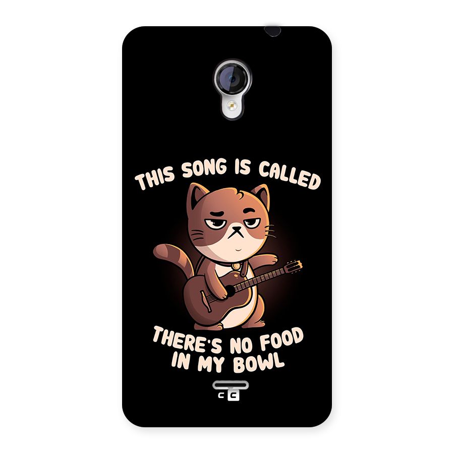 No Food in My Bowl Cat Back Case for Micromax Unite 2 A106