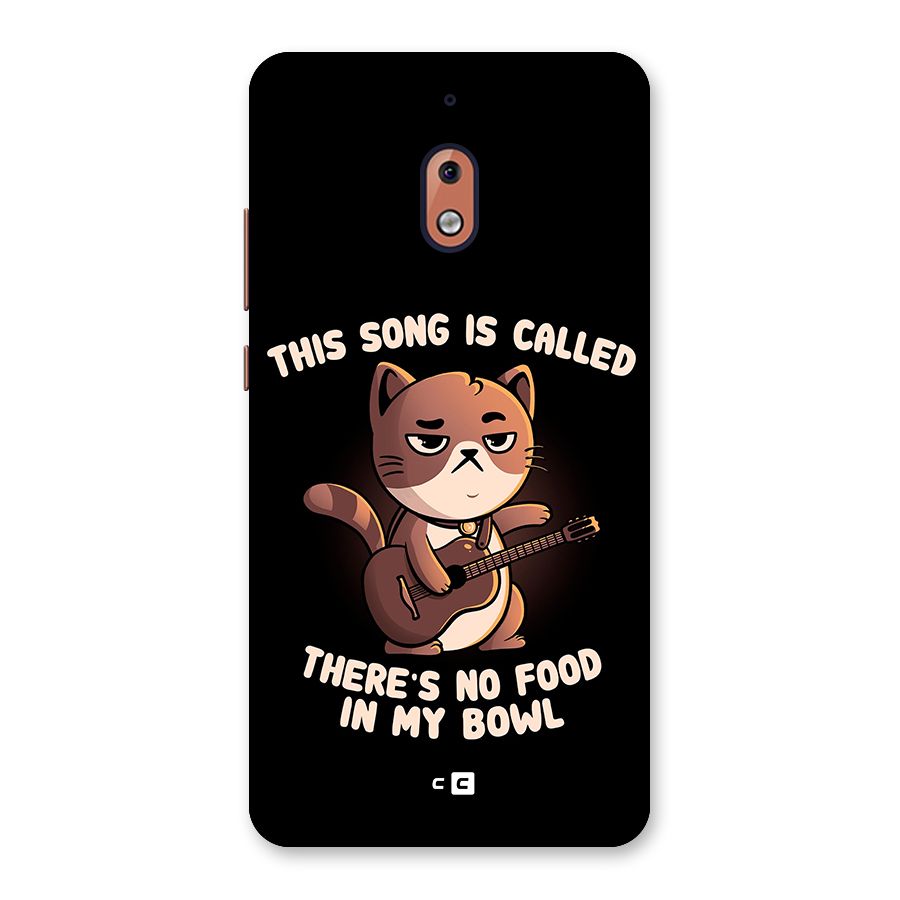 No Food in My Bowl Cat Back Case for Nokia 2.1