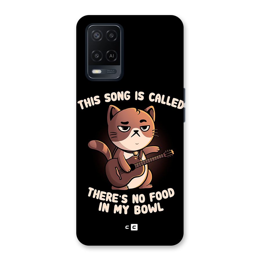 No Food in My Bowl Cat Back Case for Oppo A54