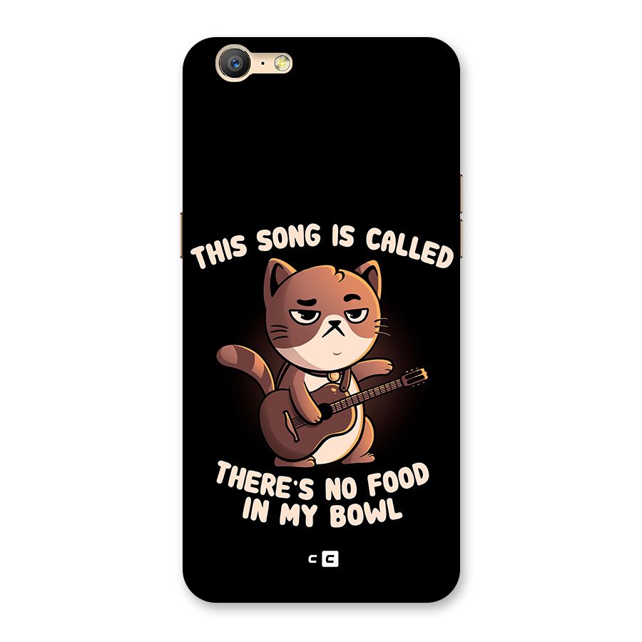 No Food in My Bowl Cat Back Case for Oppo A57