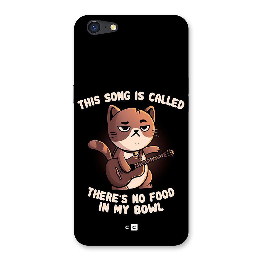 No Food in My Bowl Cat Back Case for Oppo A71