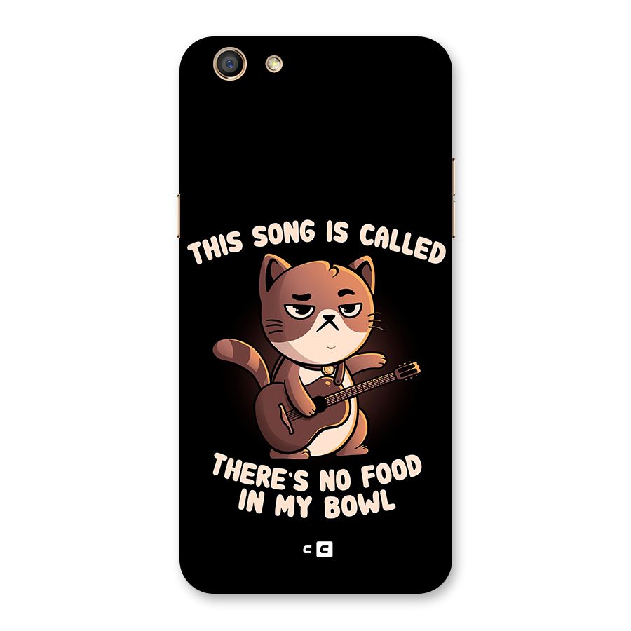 No Food in My Bowl Cat Back Case for Oppo F3