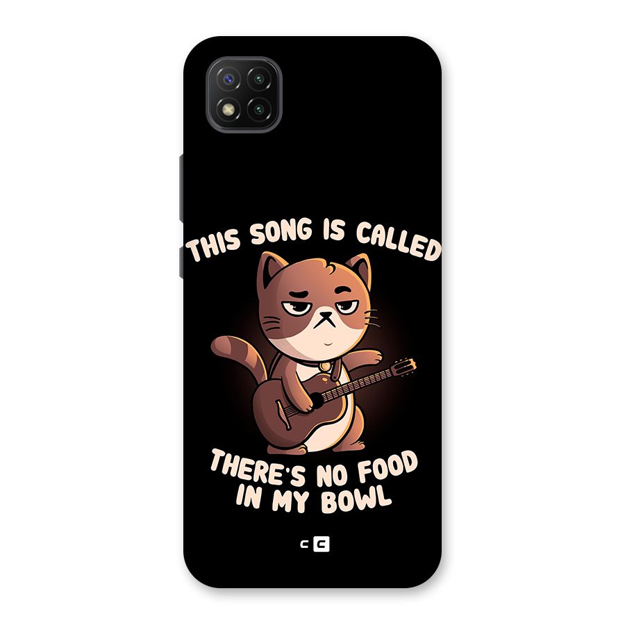 No Food in My Bowl Cat Back Case for Poco C3