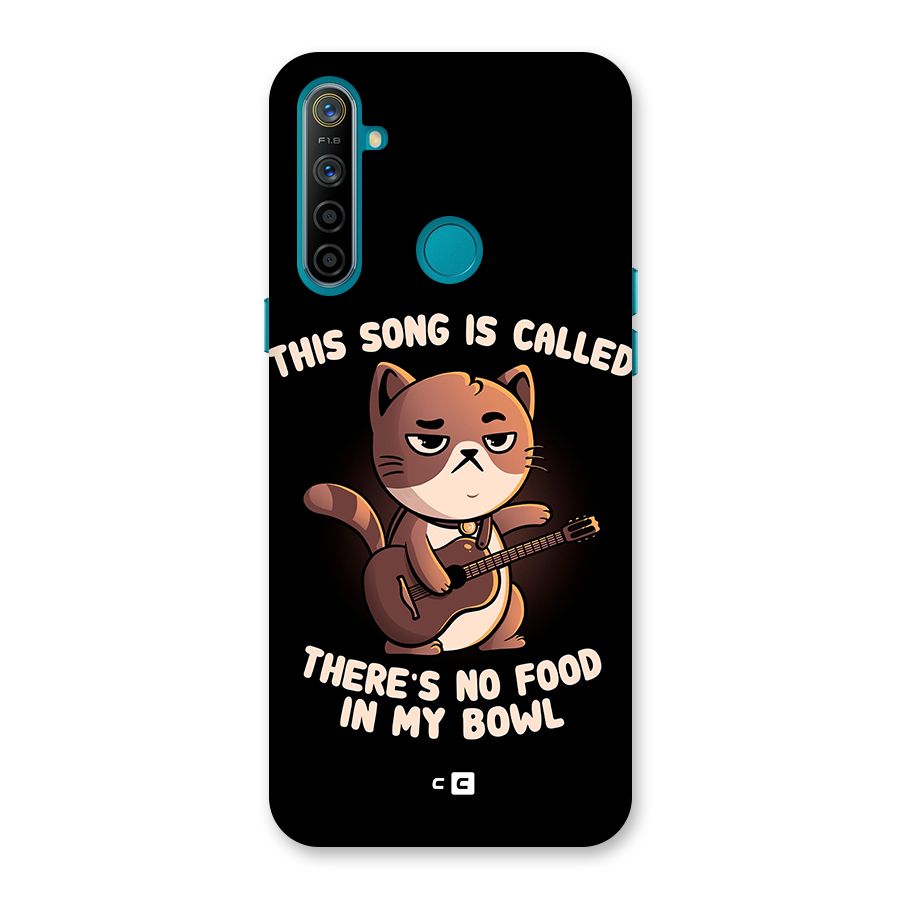 No Food in My Bowl Cat Back Case for Realme 5i