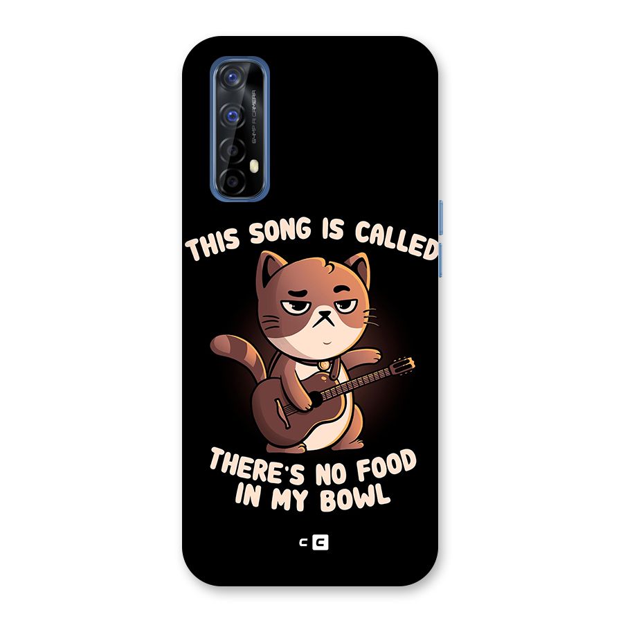 No Food in My Bowl Cat Back Case for Realme 7