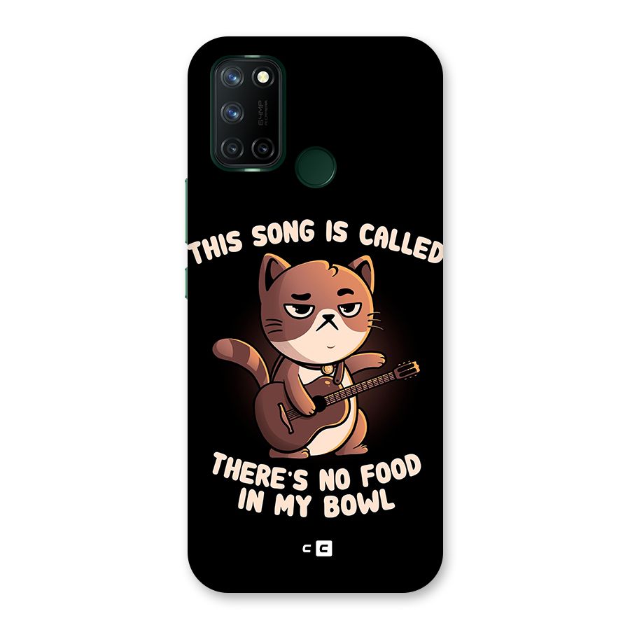 No Food in My Bowl Cat Back Case for Realme 7i