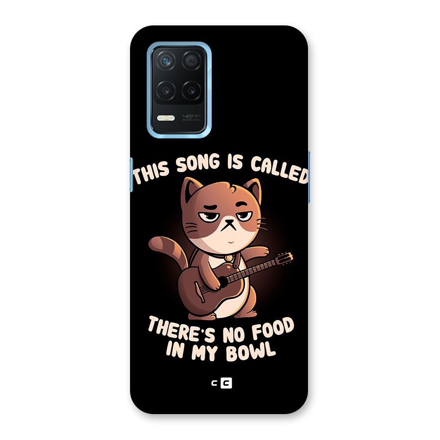 No Food in My Bowl Cat Back Case for Realme 8s 5G