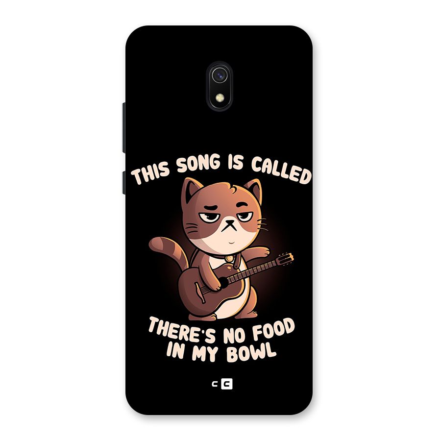No Food in My Bowl Cat Back Case for Redmi 8A