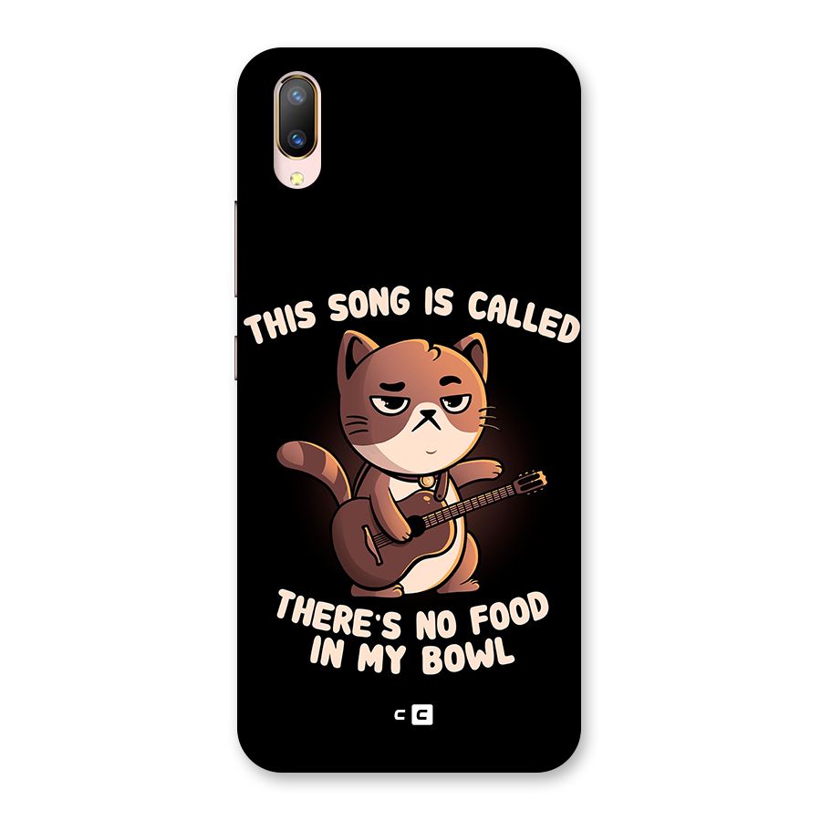No Food in My Bowl Cat Back Case for Vivo V11 Pro