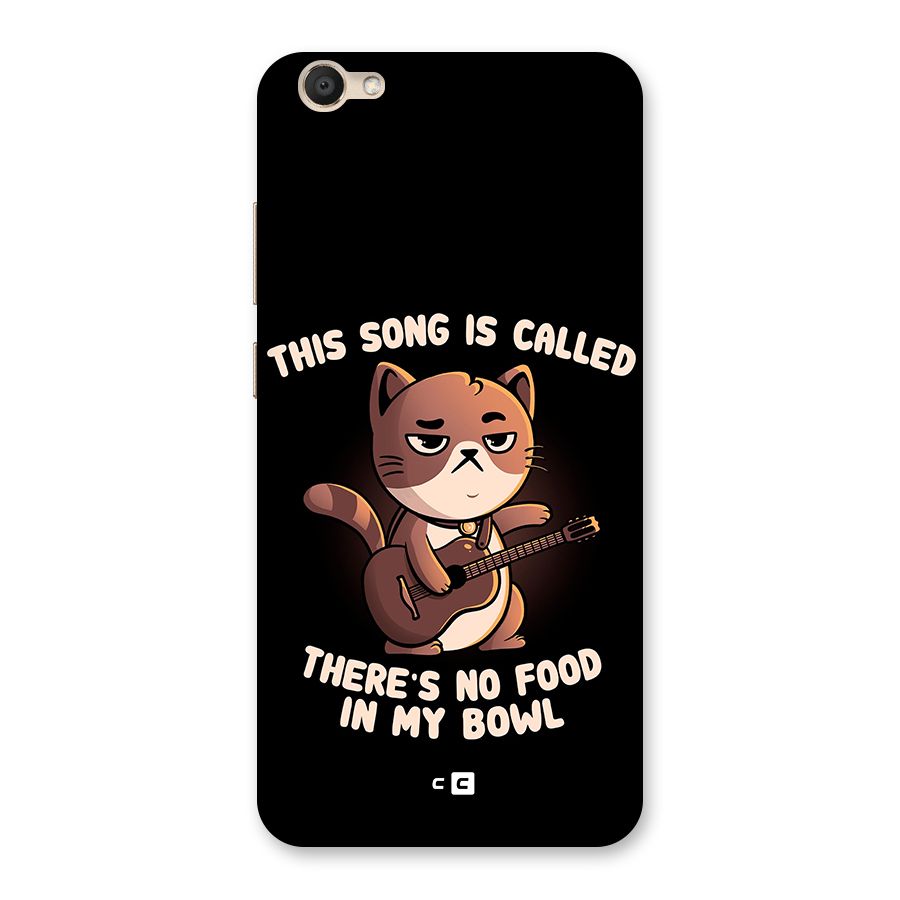 No Food in My Bowl Cat Back Case for Vivo V5