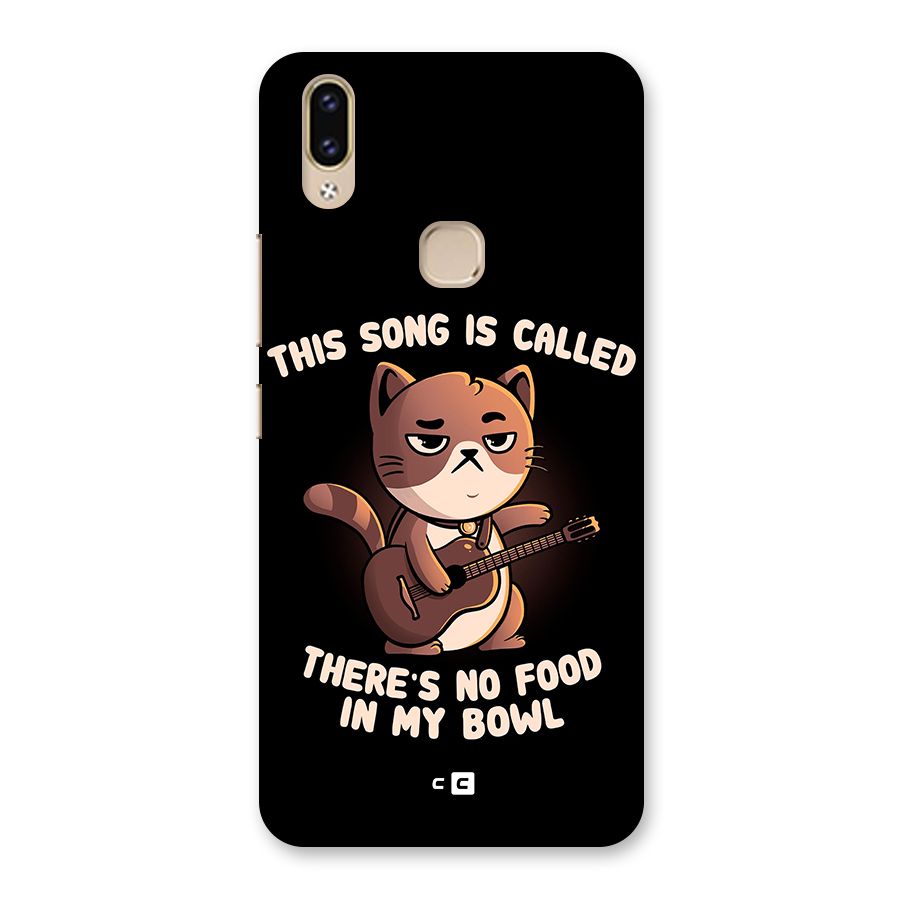 No Food in My Bowl Cat Back Case for Vivo V9