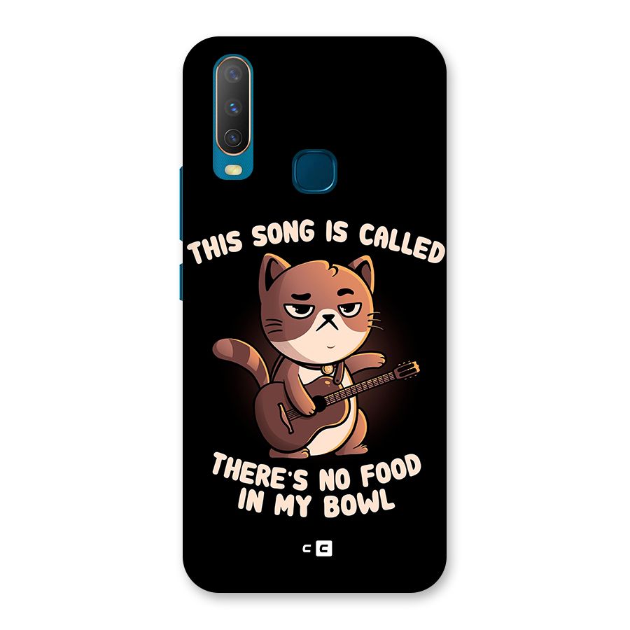 No Food in My Bowl Cat Back Case for Vivo Y11