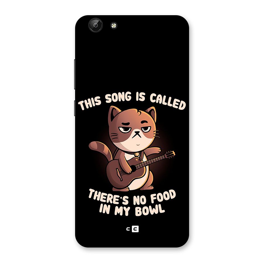 No Food in My Bowl Cat Back Case for Vivo Y69