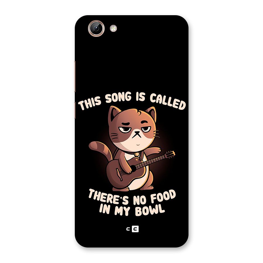 No Food in My Bowl Cat Back Case for Vivo Y71