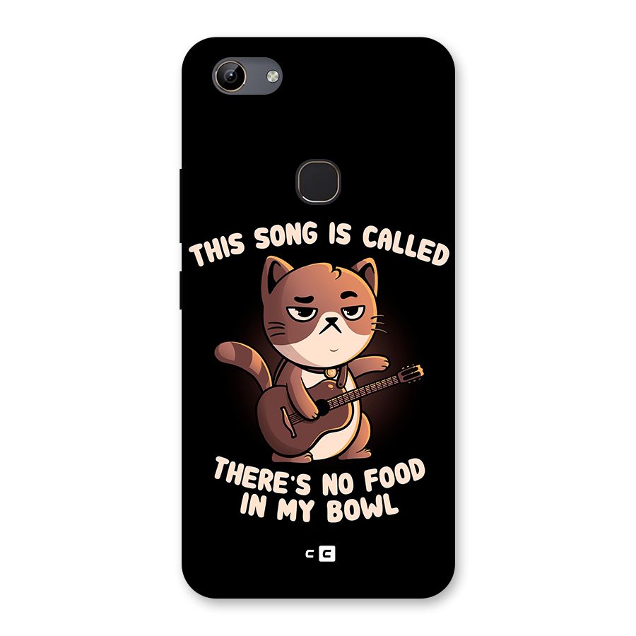 No Food in My Bowl Cat Back Case for Vivo Y81