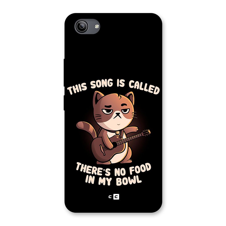 No Food in My Bowl Cat Back Case for Vivo Y81i