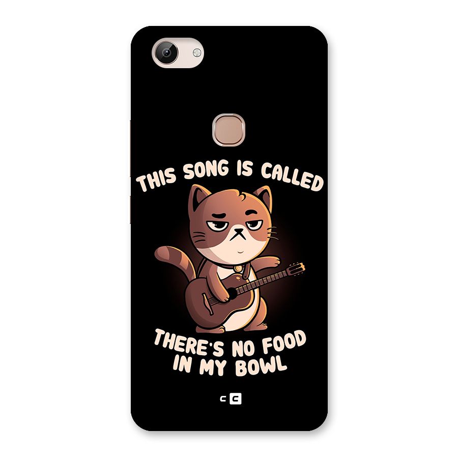 No Food in My Bowl Cat Back Case for Vivo Y83