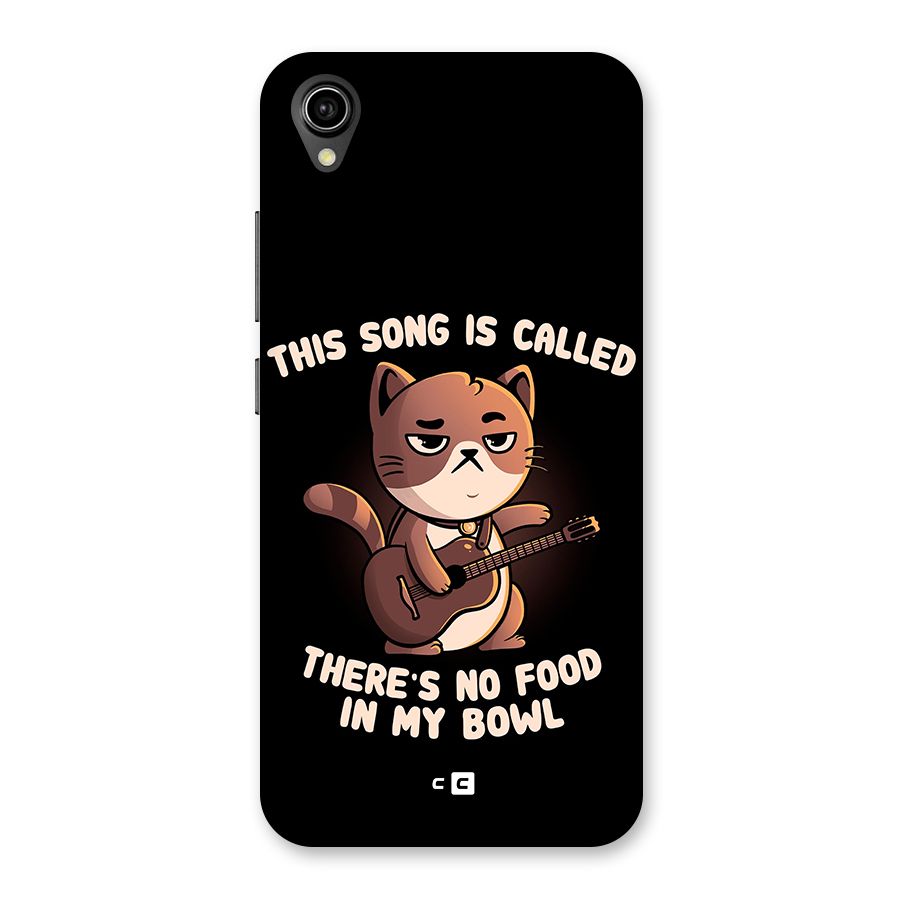 No Food in My Bowl Cat Back Case for Vivo Y90