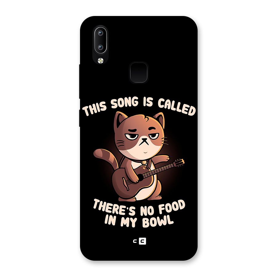 No Food in My Bowl Cat Back Case for Vivo Y93