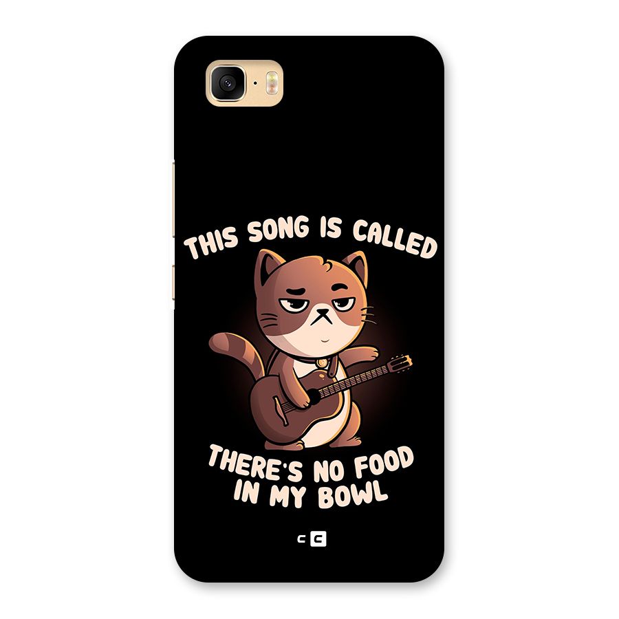 No Food in My Bowl Cat Back Case for Zenfone 3s Max