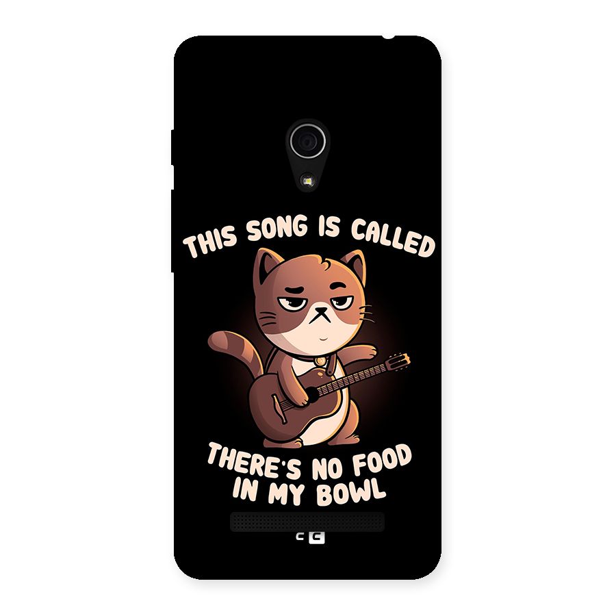 No Food in My Bowl Cat Back Case for Zenfone 5