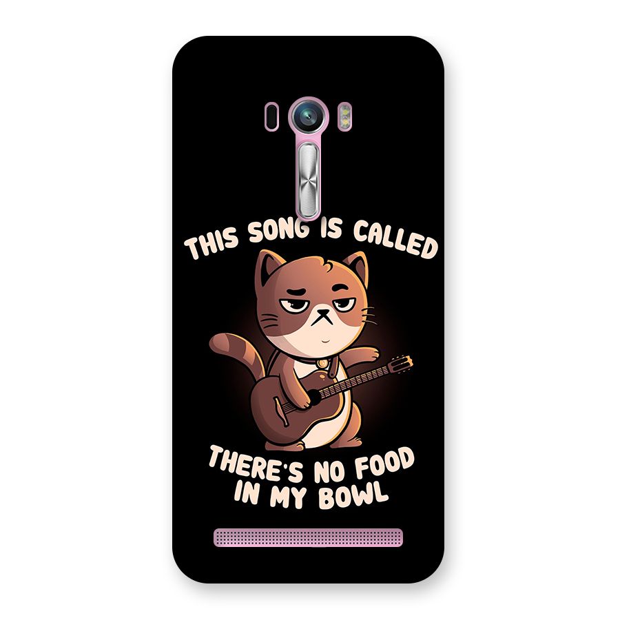 No Food in My Bowl Cat Back Case for Zenfone Selfie