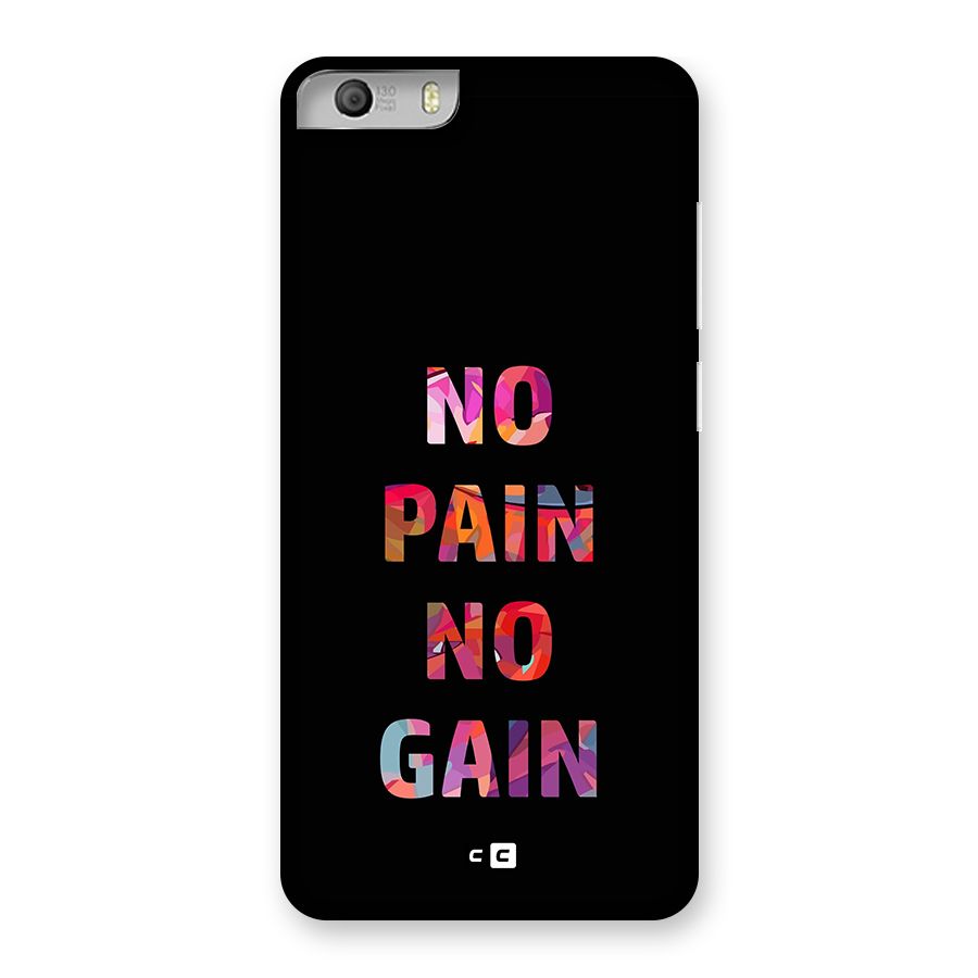 No Pain No Gain Back Case for Canvas Knight 2