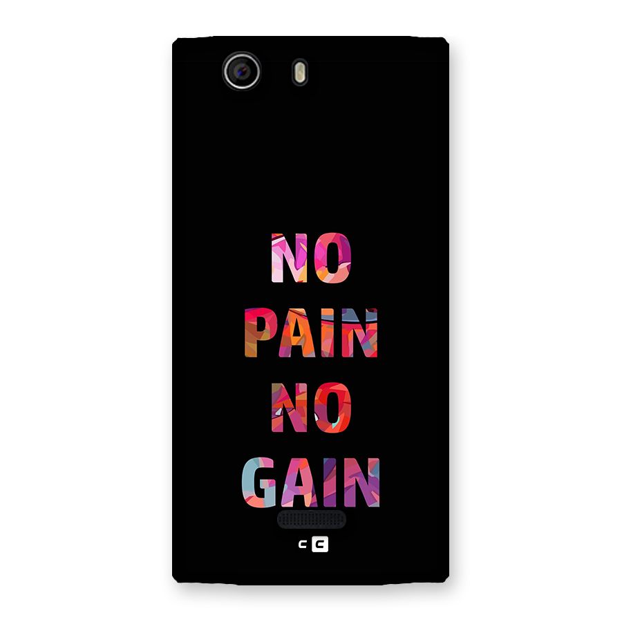 No Pain No Gain Back Case for Canvas Nitro 2 E311