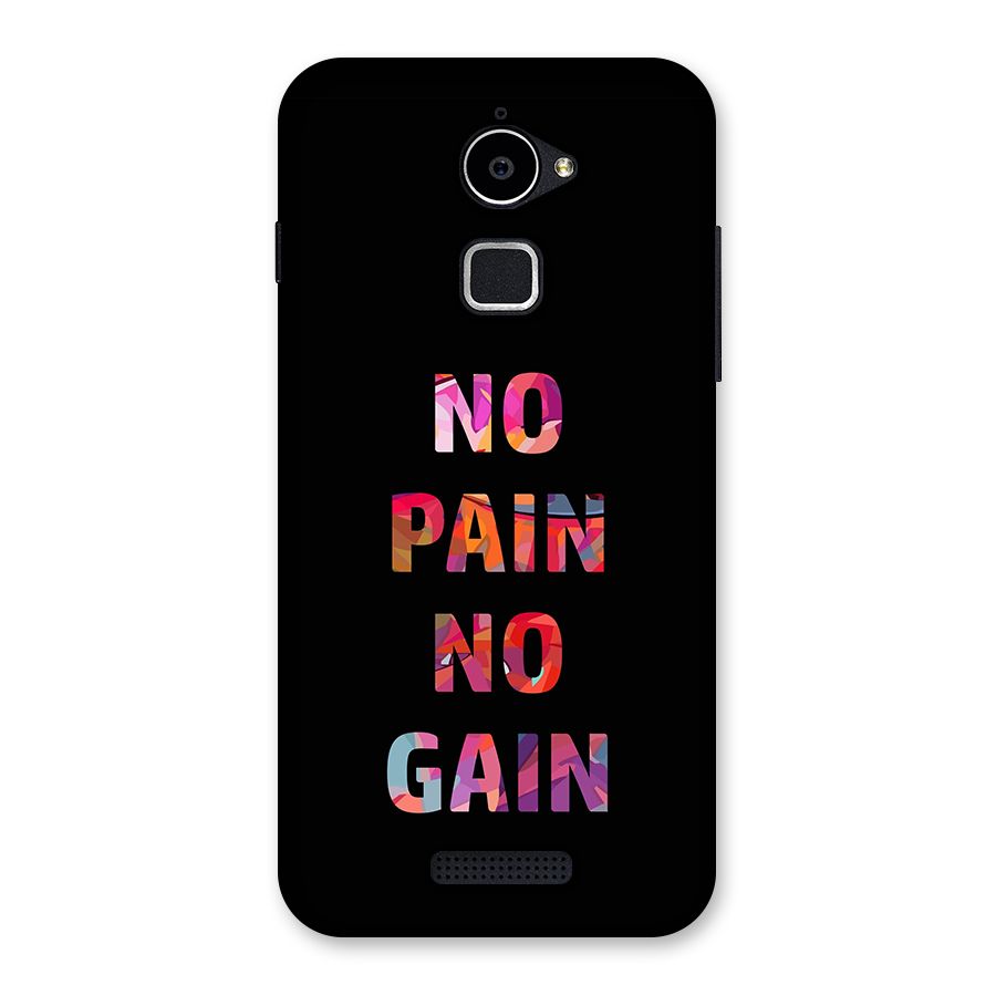 No Pain No Gain Back Case for Coolpad Note 3 Lite