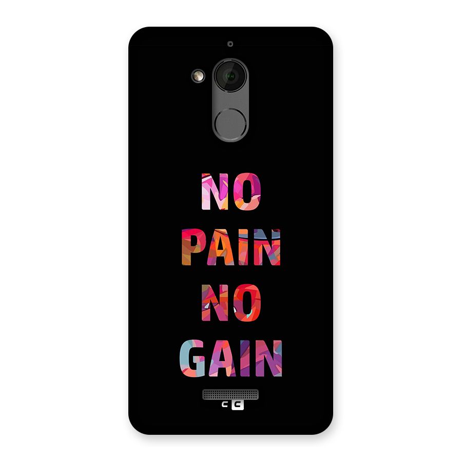 No Pain No Gain Back Case for Coolpad Note 5