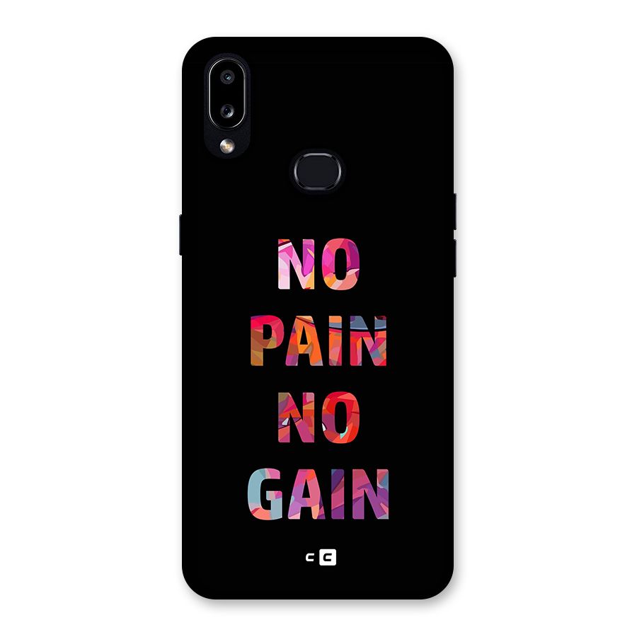 No Pain No Gain Back Case for Galaxy A10s