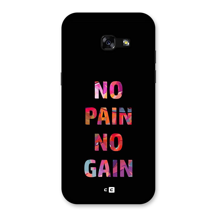No Pain No Gain Back Case for Galaxy A5 2017
