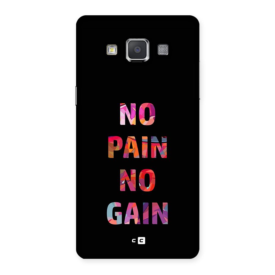 No Pain No Gain Back Case for Galaxy Grand Max