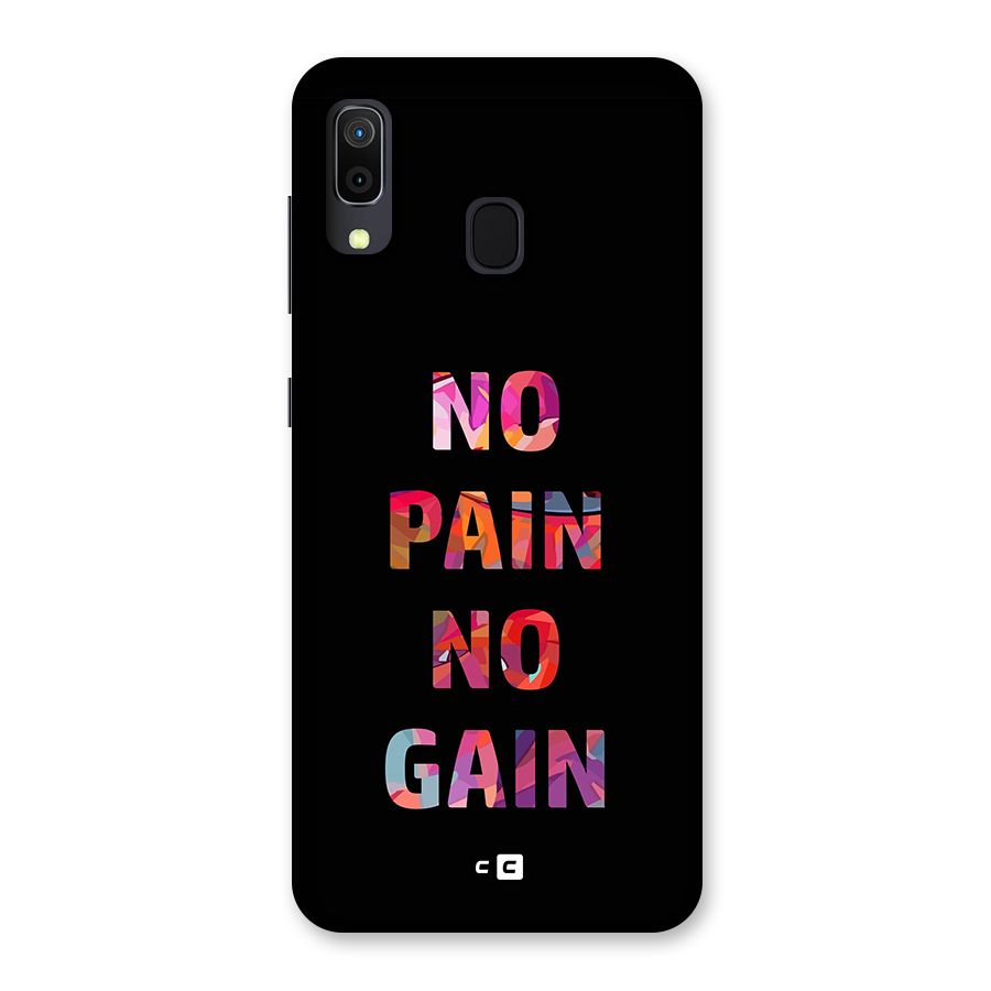 No Pain No Gain Back Case for Galaxy M10s