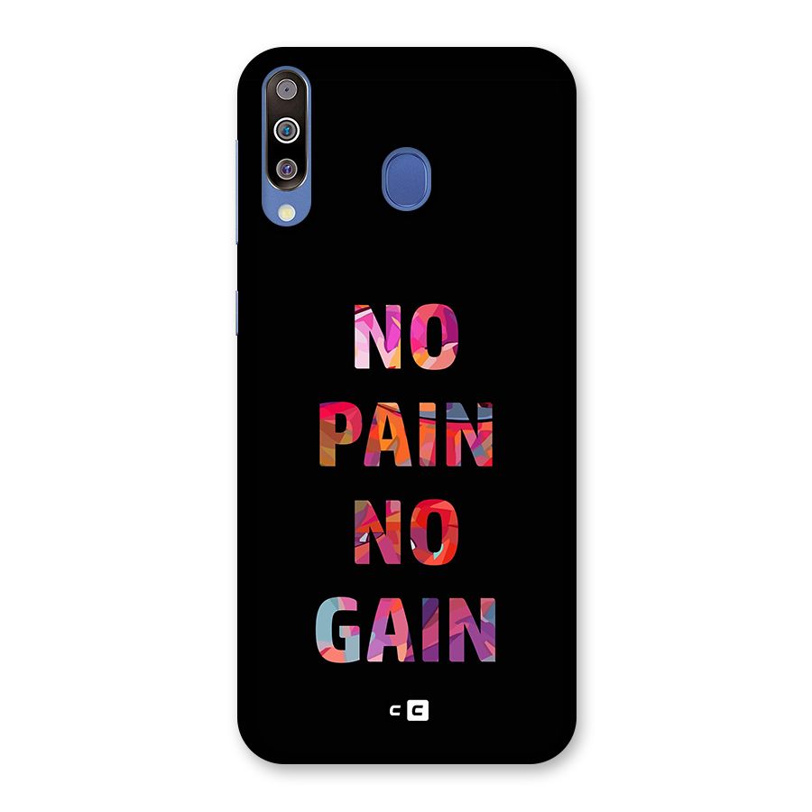 No Pain No Gain Back Case for Galaxy M30