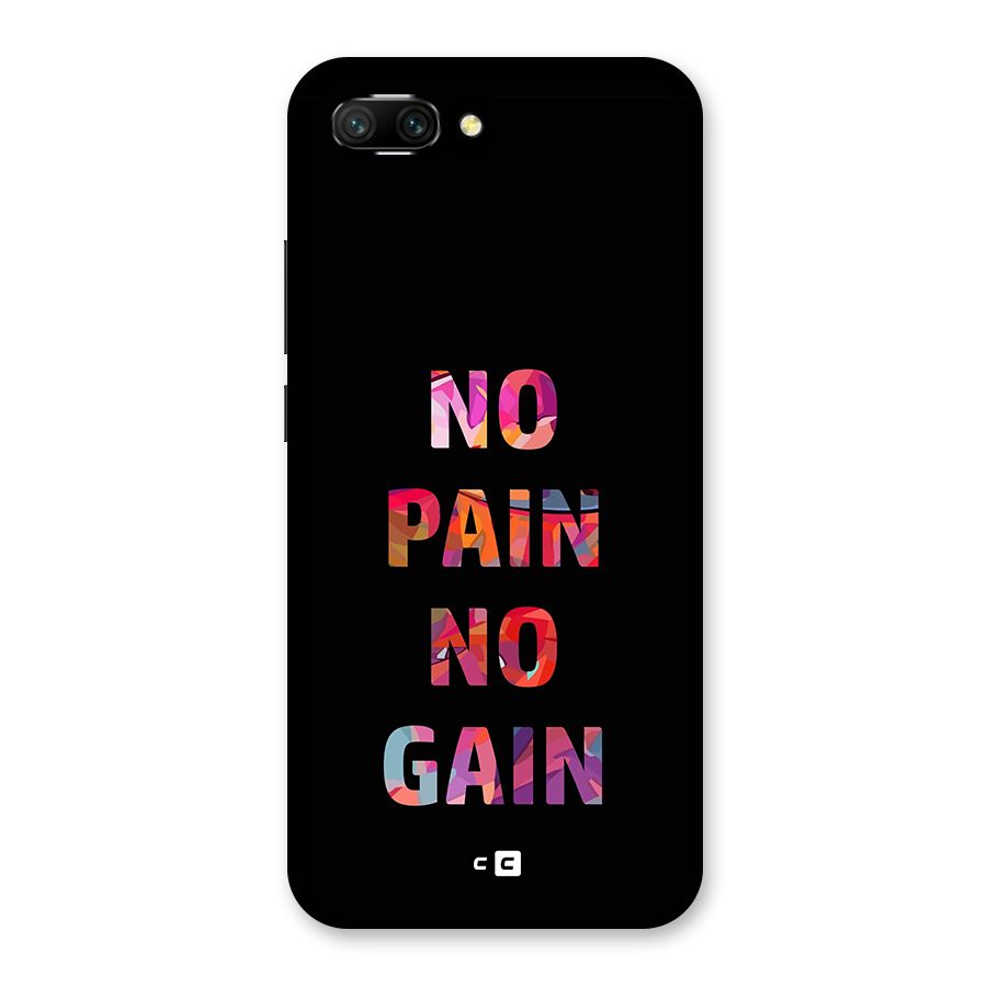 No Pain No Gain Back Case for Honor 10